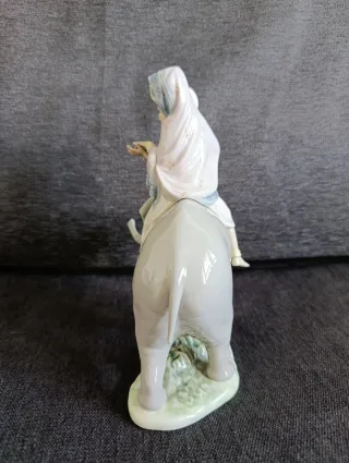 Figura Lladró Niños Hindúes y Elefante