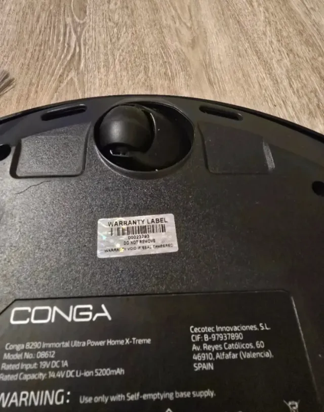 Robot Aspirador Conga 8290 Immortal