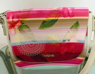 Borsa a tracolla Desigual fantasia tropicale