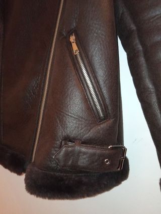 Casaco Pele/Pêlo Castanho