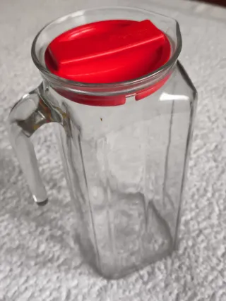 JARRA DE AGUA CRISTAL "BORGONOVO" MADE IN ITALY