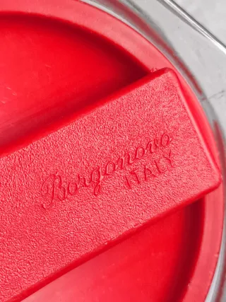 JARRA DE AGUA CRISTAL "BORGONOVO" MADE IN ITALY