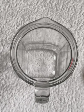 JARRA DE AGUA CRISTAL "BORGONOVO" MADE IN ITALY