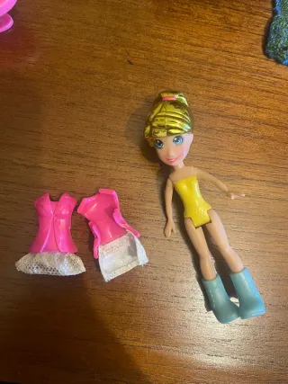 Polly Pocket Set Sofá, Mesa y Bebida