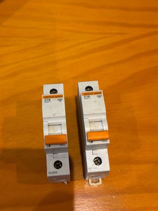 Merlin Gerin C16 Interruptor Térmico 16A 1 polo