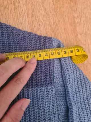 Jersey Shein rayas azul y blanco