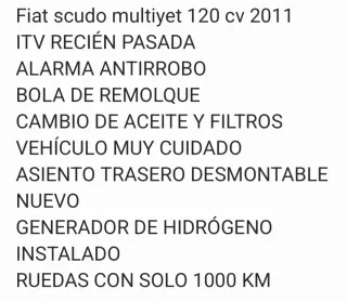 FIAT Scudo 2011