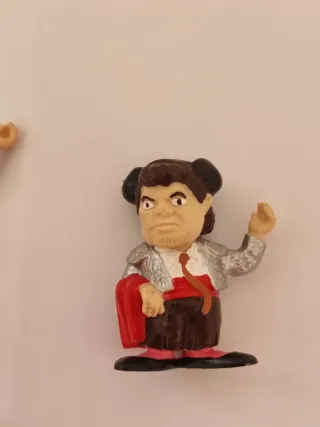 Lote 2 figuras PVC duo sacapuntas