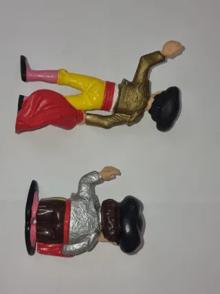 Lote 2 figuras PVC duo sacapuntas