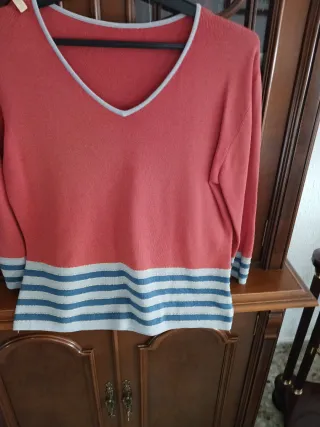 Jersey de mujer con rayas