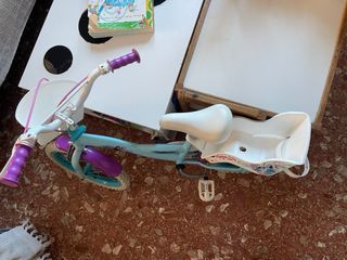 Bicicleta niña 16 Frozen azul