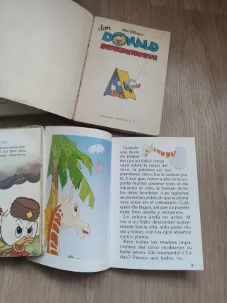 Lote libros Disney años 80 y 90