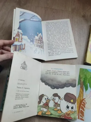 Lote libros Disney años 80 y 90