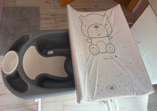 Bañera CAM para bebé con cambiador