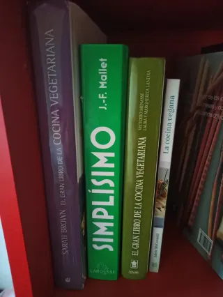 4 libros de cocina vegetariana
