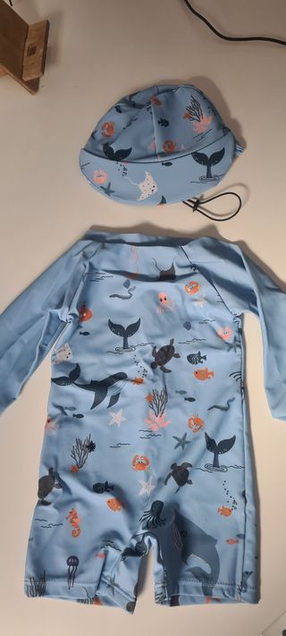 Traje de baño neopreno infantil estampado