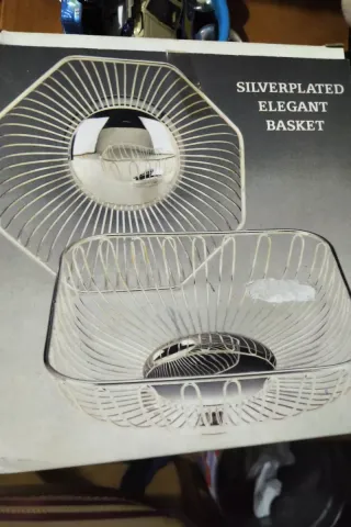 Panera elegante plateada