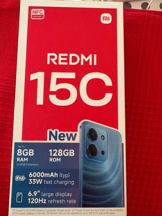 Xiaomi Redmi 15C 128GB Azul