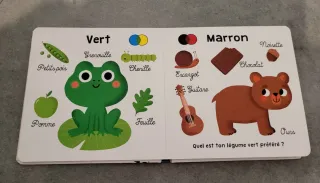 Libro infantil en Francés Les couleurs