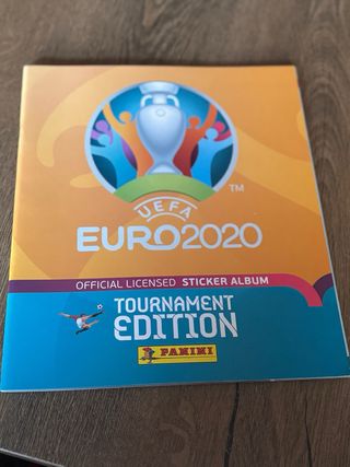 Álbum Euro 2020 + 46 cromos