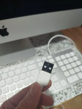Apple iMac Plata con teclado y ratón ✨