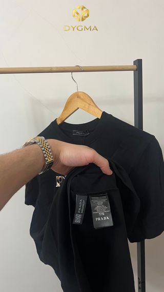 T-shirt Prada Preta Tamanho S