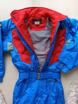 Mono Descente Esquí Mujer Azul