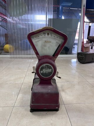 Báscula antigua Mobba