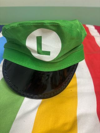 Gorra Luigi Verde y Negra