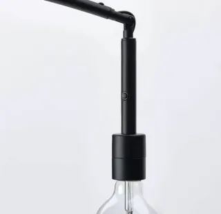 Lámpara de pie arco negro Ikea