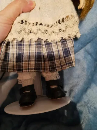 Muñeca de porcelana vintage