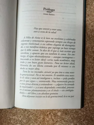 Historia de un idiota contada por él mismo