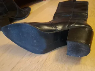 Botas altas negras mujer