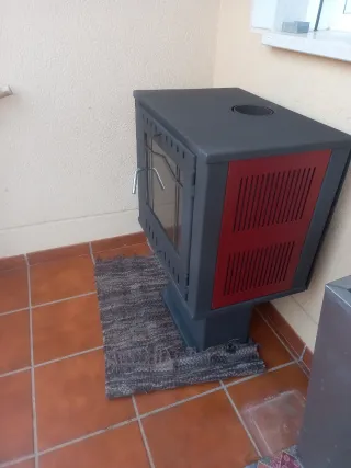 Estufa de leña París - Poco uso