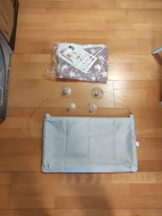 Hamaca de ventana con manta para gato