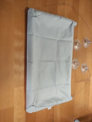 Hamaca de ventana con manta para gato