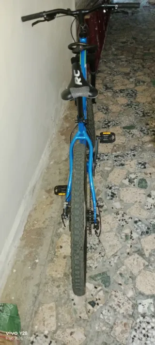 Bicicleta de Montaña Azul Racer