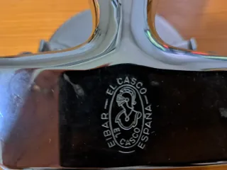 Grapadora antigua decorativa cromada