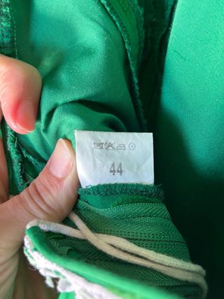 Vestido de flamenca verde