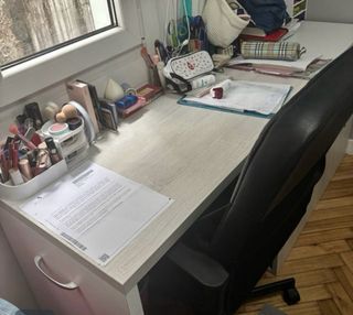 Escritorio deslizante gran capacidad