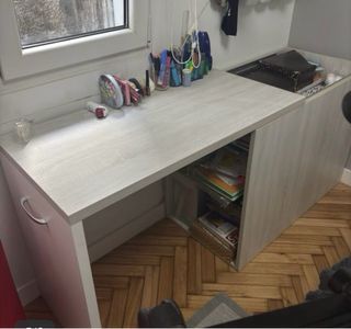 Escritorio deslizante gran capacidad