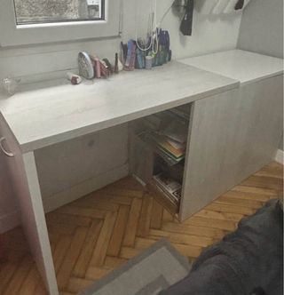 Escritorio deslizante gran capacidad