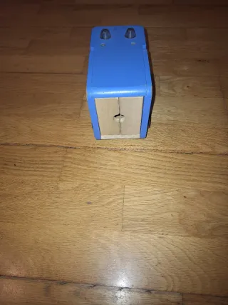 Coche Policía Madera Juguete