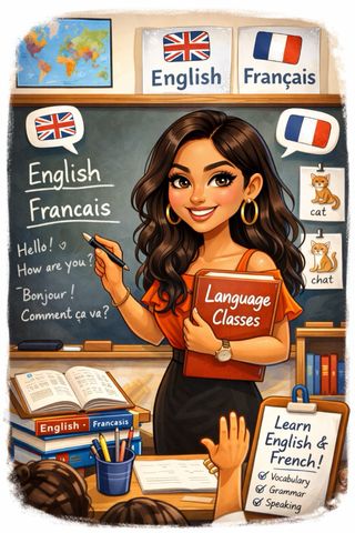 Clases de inglés y francés niños y adultos