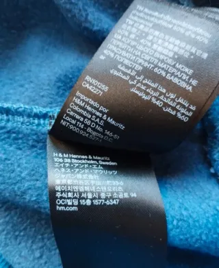 Sudadera cropped Tie Dye Talla S