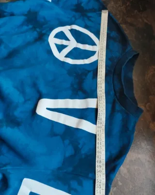 Sudadera cropped Tie Dye Talla S