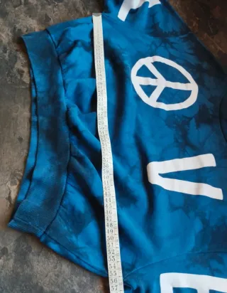 Sudadera cropped Tie Dye Talla S