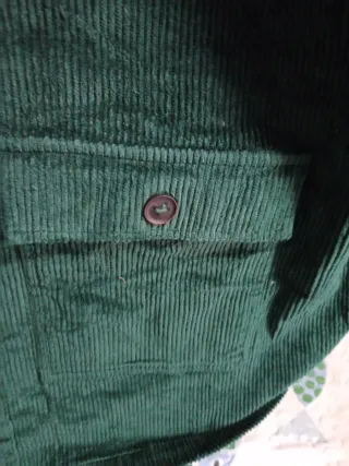 Peto de pana verde XXL (Talla 48)