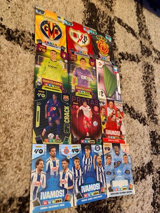 Lote 12 cromos Adrenalyn Panini