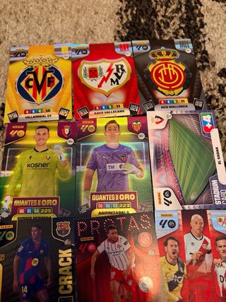 Lote 12 cromos Adrenalyn Panini